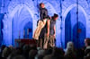 Die Uraufführung "Futurum Domum" eröffnet die diesjährigen Domfestpiele in Halberstadt - und zugleich das internationale Tanzfestival. Das Bild zeigt den Tanzabend der Domfestspiele 2024.