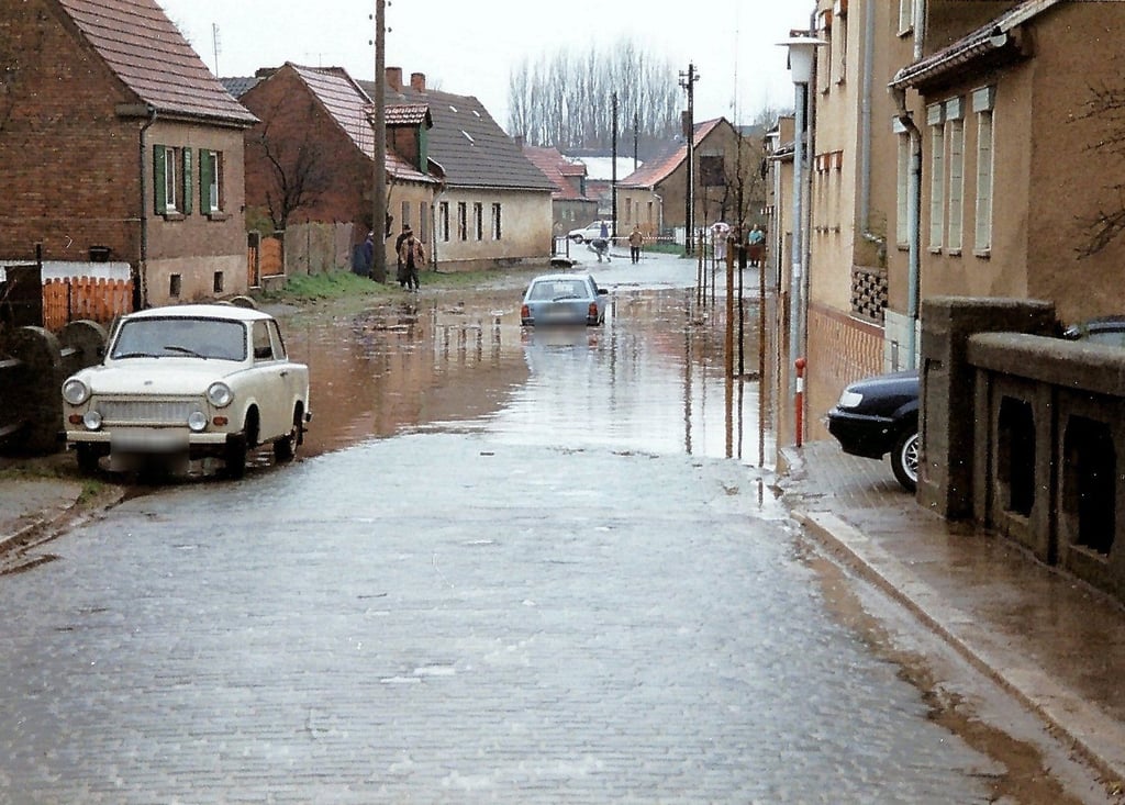 Beim Jahrhunderthochwasser von 1994 war Reinstedt überflutet.