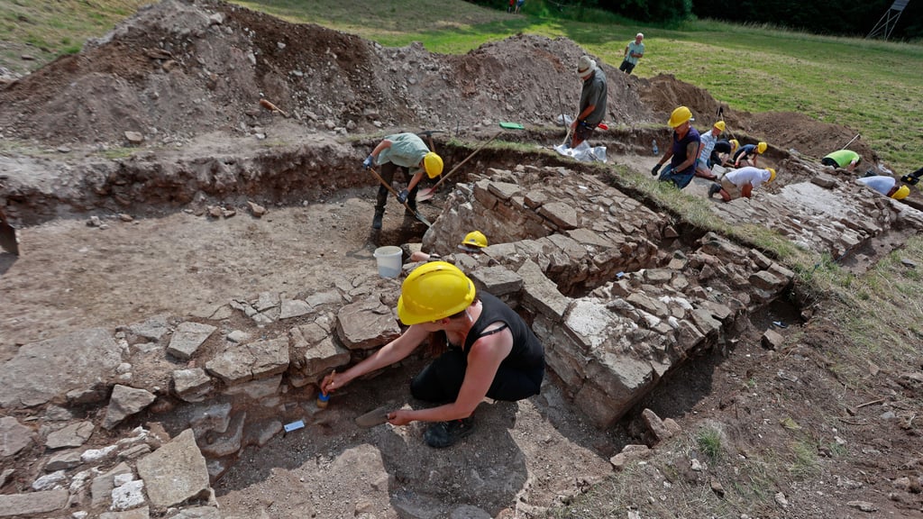 Schatzsuche im Harz: Seit 2022 erforschen Profi- und Hobby-Archäologen die Überreste des Klosters Himmelpforte nahe Wernigerode.