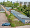Dieser Garagenkomplex in Dessau-Süd wurde versteigert.  