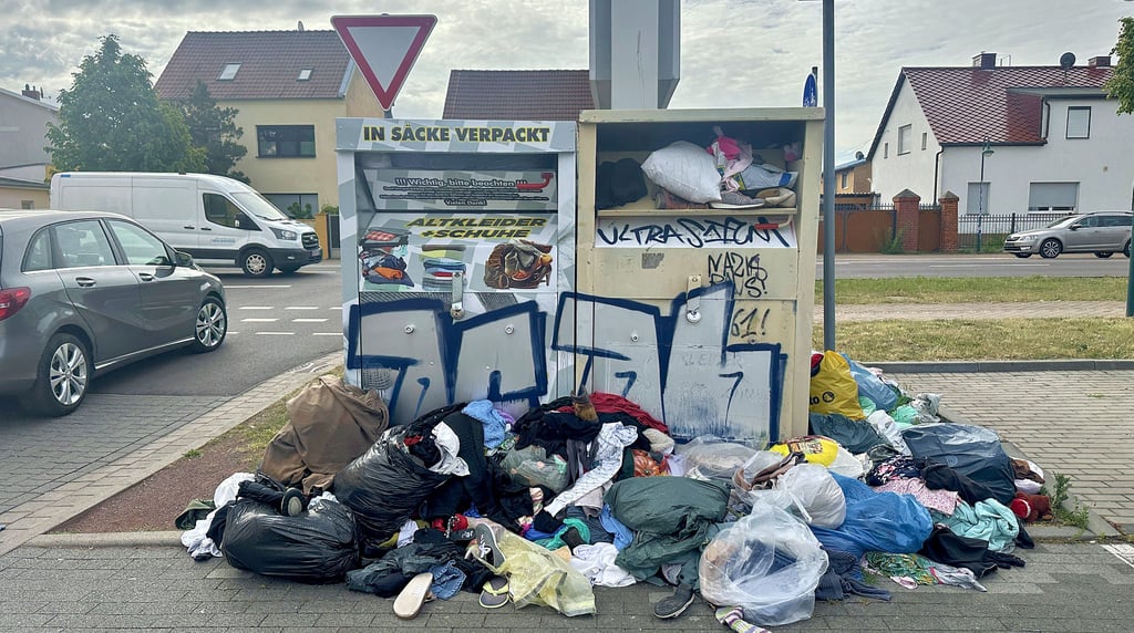 Noch vor Kurzem: Chaos am Breiten Weg in Gerwisch.