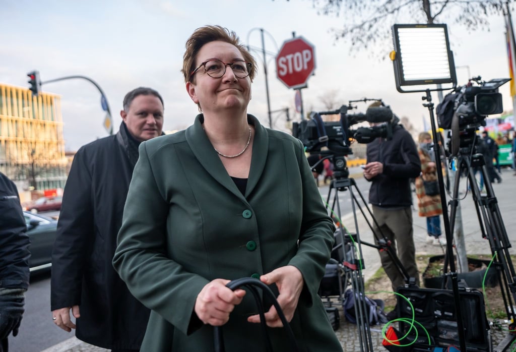 Die frühere Bundesbauministerin Klara Geywitz kandidiert nicht mehr als stellvertretende SPD-Bundesvorsitzende. (Archivbild)
