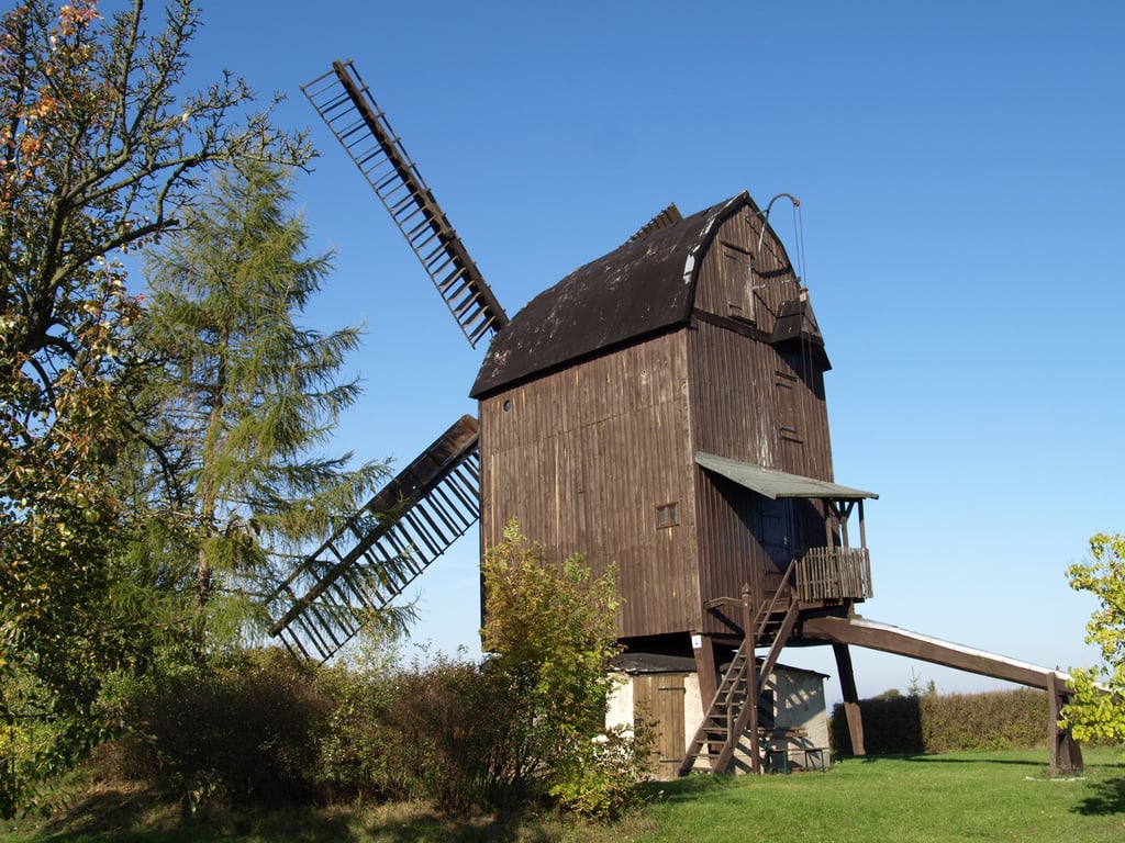 An der Bockwindmühle in Badersleben wird am Pfingstwochenende wieder ein Fest veranstaltet.