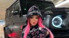 Rapperin Katja Krasavice wurde von der Polizei in Leipzig betrunken am Steuer erwischt.