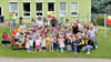Mit bunten Ballons und guter Stimmung feiern die Kinder der Kita Nesthäkchen den Kindertag und die Erweiterung ihres Spielplatzes.