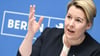 Franziska Giffey (SPD) nimmt für die Bundeshauptstadt an der Wirtschaftsministerkonferenz teil. (Archivbild)