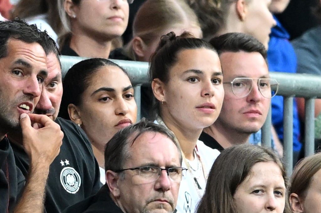 Bisher nur Zuschauerin bei den DFB-Frauen: Lena Oberdorf