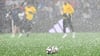 Ein Unwetter beeinträchtigt das Nations-League-Halbfinale.