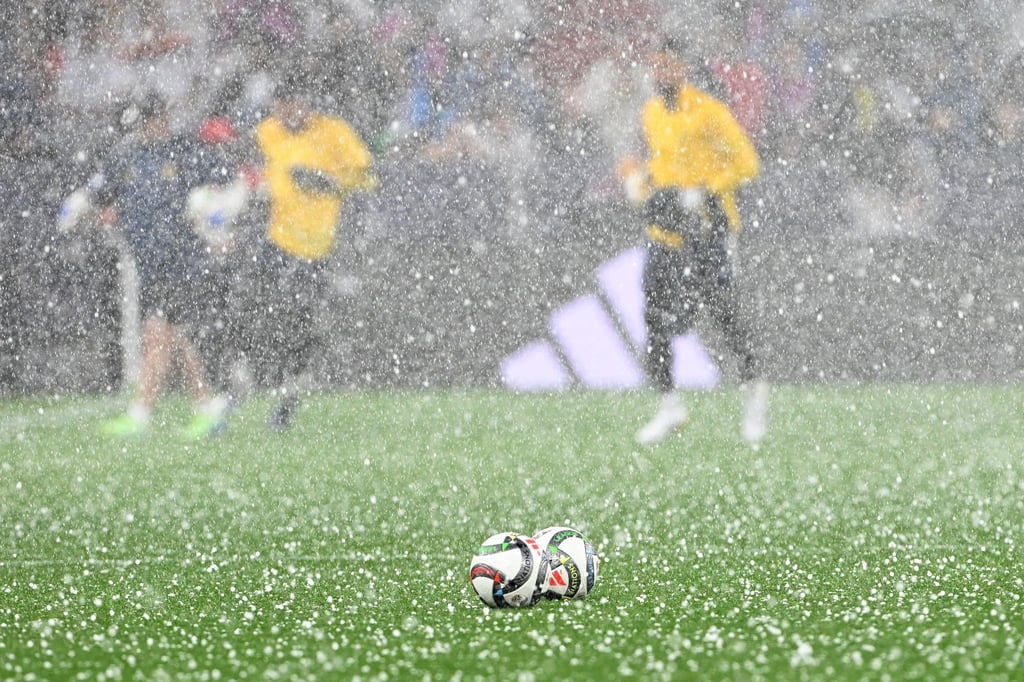 Ein Unwetter beeinträchtigt das Nations-League-Halbfinale.