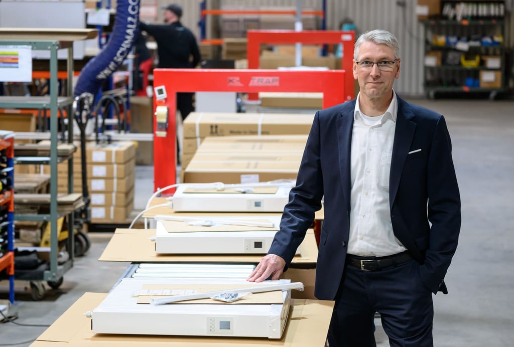 Reagiert auf wachsende Nachfrage: Der Elektroheizungshersteller Lucht erweitert seine Produktion in Burgstädt bei Chemnitz. (Archivbild)