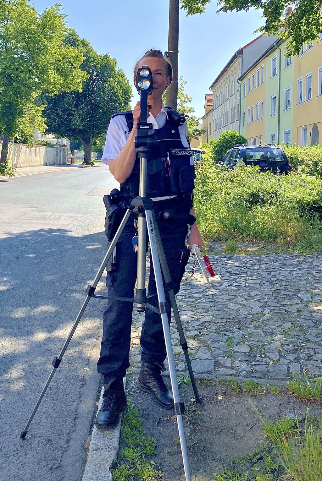 Beim Aktionstag war Julia Kißel in Schönebeck im Einsatz.