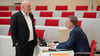 Die Koalitionsfraktionen von SPD und BSW einigen sich mit der oppositionellen CDU im Streit über eine Anhörung zum Haushalt (Archivbild).