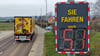 Die Smiley-Tafeln in Westdorf haben für eine verminderte Geschwindigkeit entlang der Landesstraße 228 keinen Effekt erzielt.