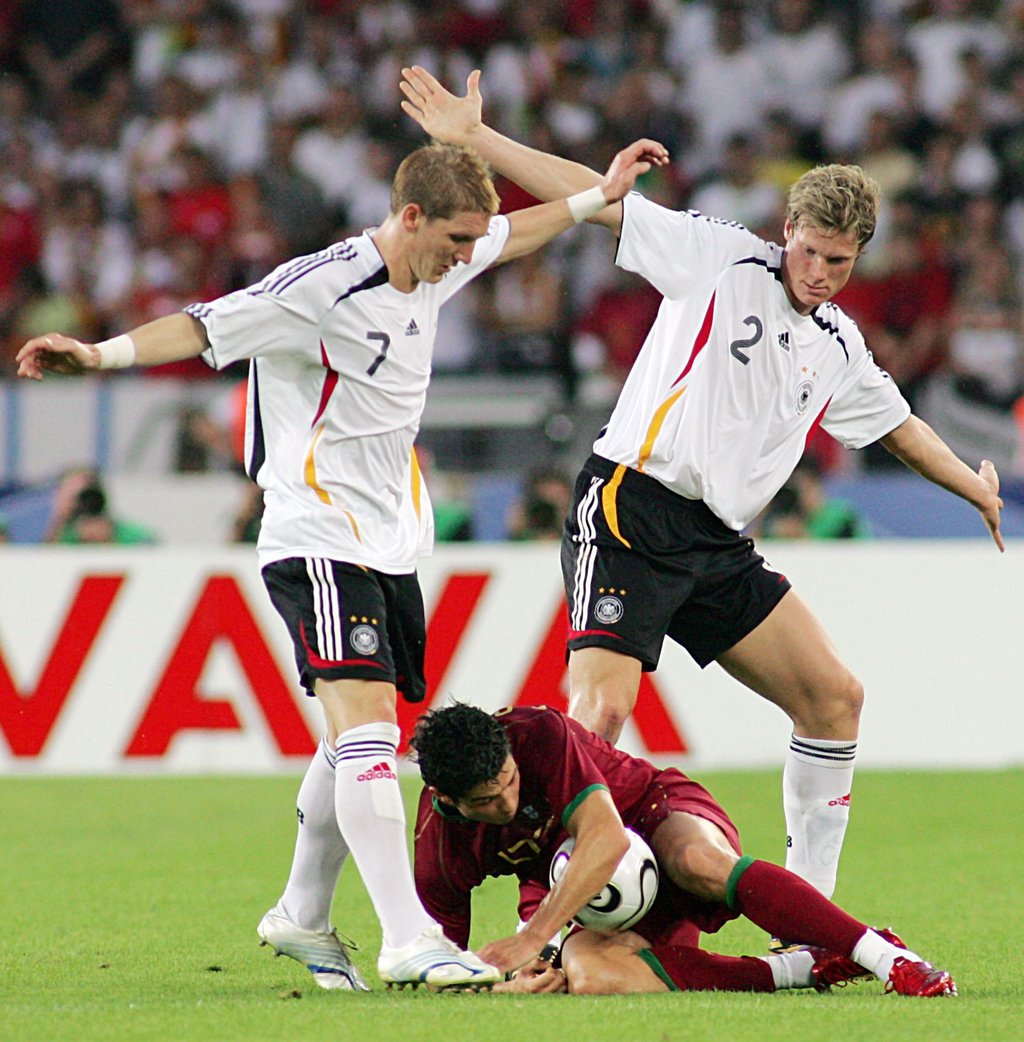Lange gab es für Cristiano Ronaldo (m) nichts zu holen gegen Deutschland.