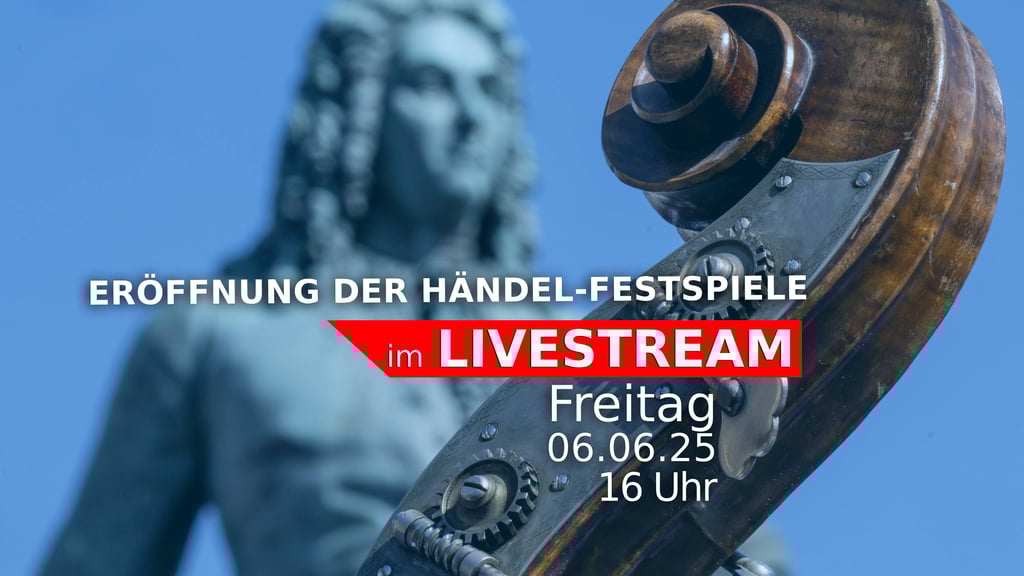 Am Freitag, 6. Juni, beginnen die Händel-Festspiele in Halle (Saale).