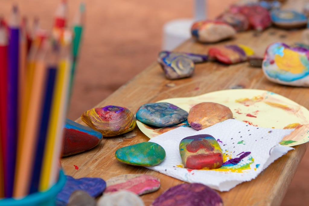 Auf dem Weißenfelser Kinderfest können kleine Besucher nach Herzenslust basteln.