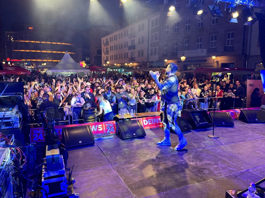 Beim Stadtfest Magdeburg 2024 war Marc Terenzi Topact. Auch in diesem Jahr werden bekannte Künstler erwartet.