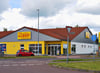 Der Netto in Gröbzig  liegt an der Köthener Straße.