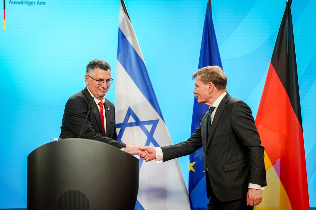 Wadephul (CDU) wird beim Treffen mit seinem israelischen Amtskollegen Gideon Saar deutlich.