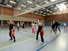 Die Tanzgruppe des SV Blau-Weiß Schwanebeck trainiert jeden Freitag in der Sporthalle des Vorharz-Städtchens.