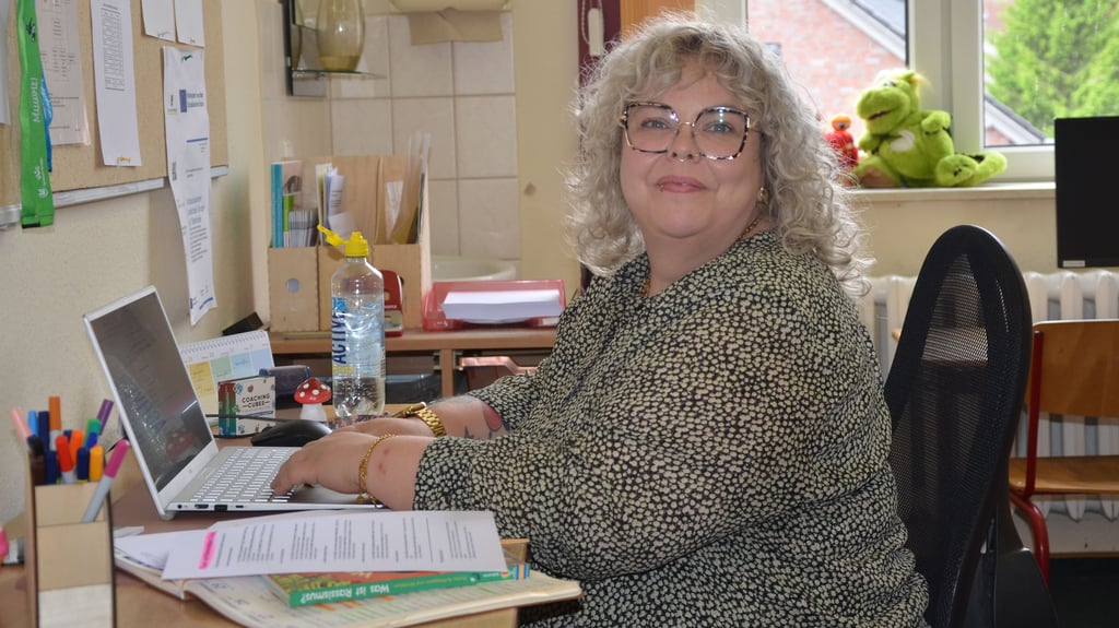 Seit zwei Monaten arbeitet Nicole Pilz an der Grundschule an der Aller und genießt die Zusammenarbeit mit der Schulgemeinschaft.