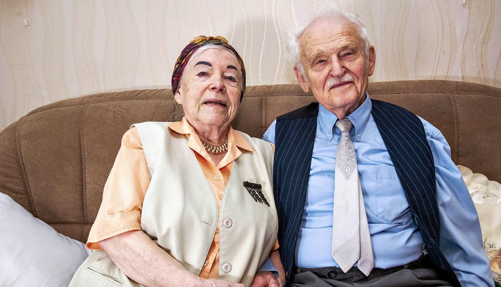 Ursula und Christoph Popp aus Haideburg feiern nach 65 Ehejahren eiserne Hochzeit.