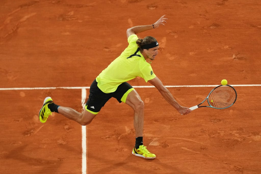 Alexander Zverev war nach seinem Aus in Paris gefrustet.