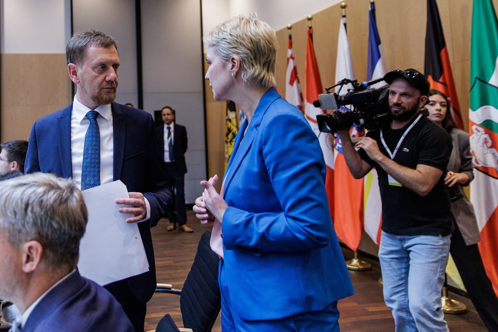 Michael Kretschmer (CDU), Ministerpräsident von Sachsen, sagte, die Finanzen seien nach drei Jahren Rezession knapp.