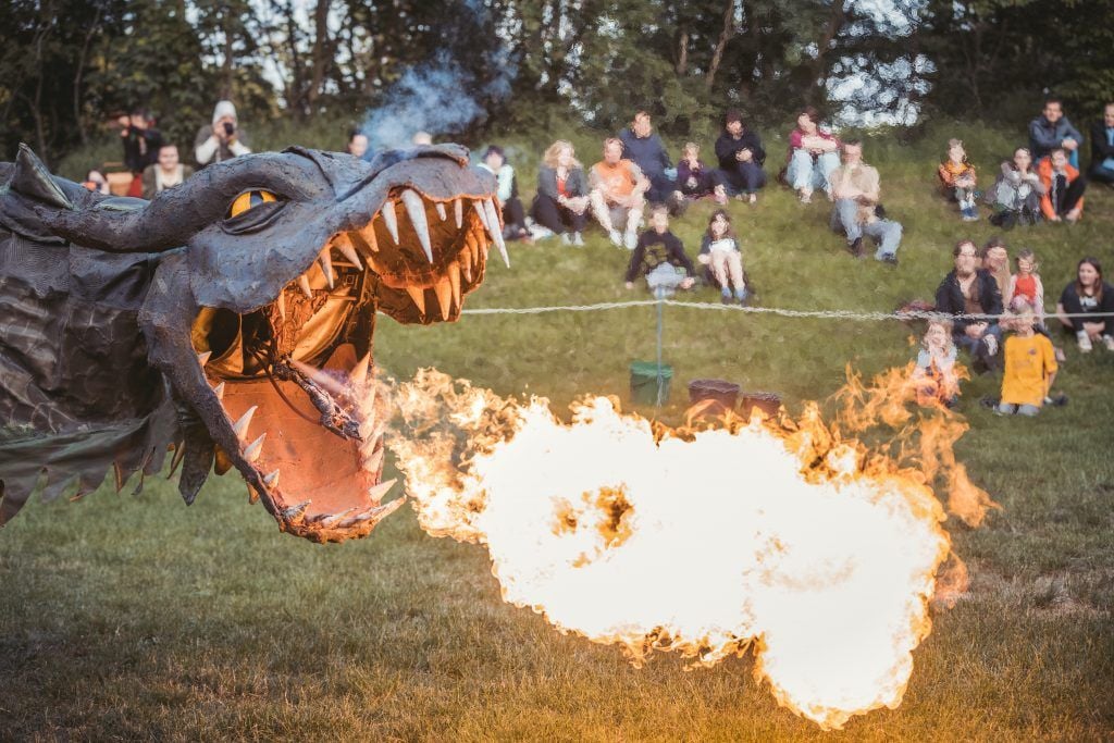Am Wochenende gibt es beim historischen Pfingsfest in Magdeburg volle Drachenpower mit Fangdorn.