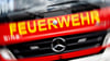Die Feuerwehr musste ausrücken. Ein Bungalowdach hat in Arnstedt gebrannt.