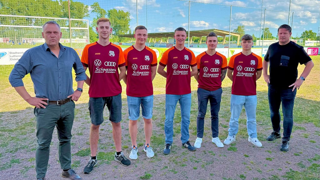 Gleich fünf Zugänge präsentiert der MSV Eisleben.