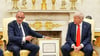 Donald Trump empfing Friedrich Merz mit warmen Worten im Oval Office.