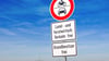Durchfahrt verboten: Generell ja, aber die Zusatzschilder definieren Ausnahmen.