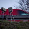 Die Polizei hat auf der A14 bei Tangerhütte Raser geblitzt.