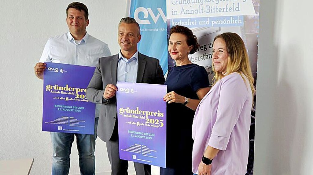 Der Startschuss für den Gründerpreis des Landkreises Anhalt-Bitterfeld ist gefallen.