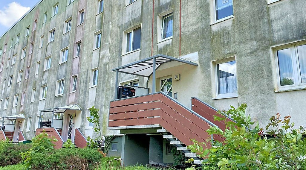 Am Waldring möchte die Wobau 90 Wohnungen sanieren.
