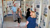 Blick in die Ausstellung „Der gefährliche Schmied" im Diest-Hof in Seyda. Den ganzen Juni hindurch ist die Ausstellung dort zu sehen. 