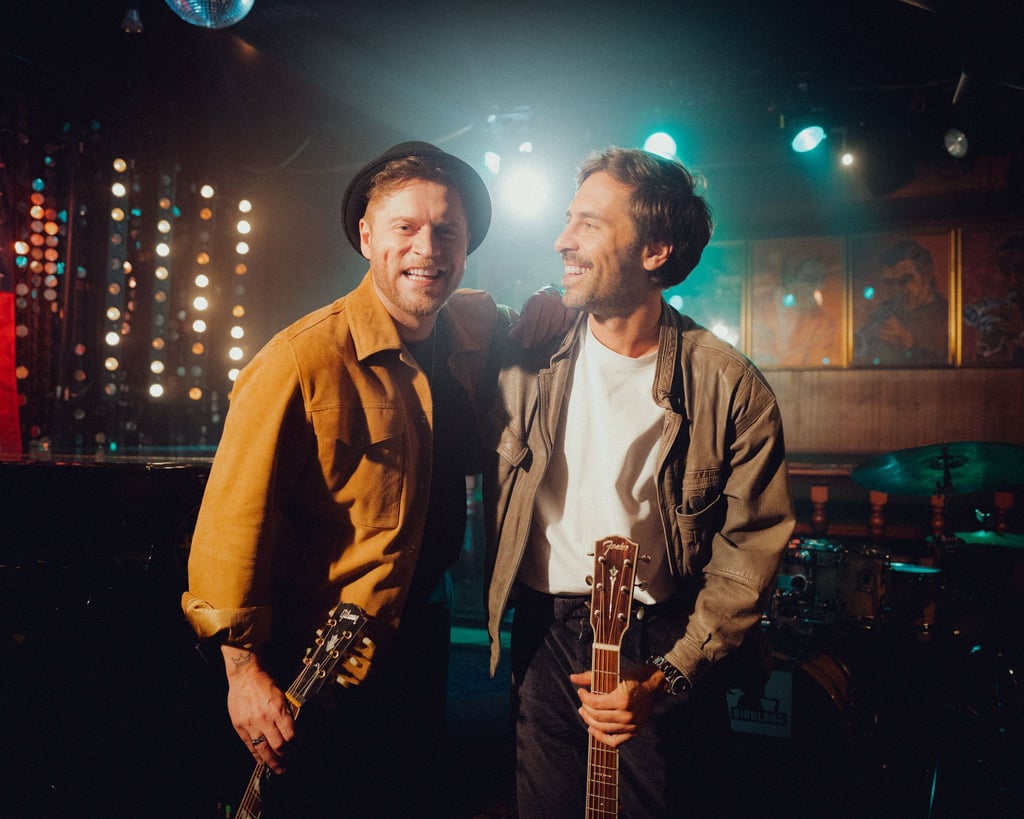 Max Giesinger (r) und Johannes Oerding sind gute Freunde.