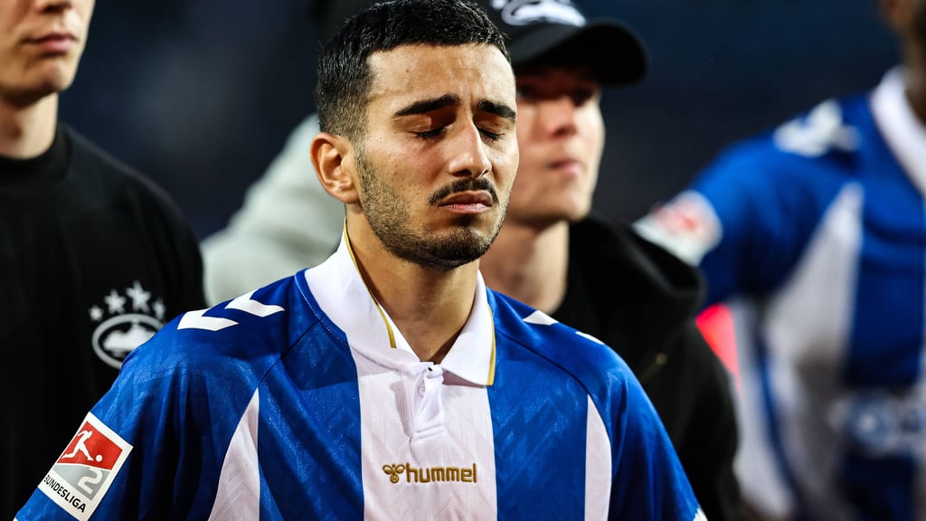 Livan Burcu nach der 0:5-Heimniederlage gegen Preußen Münster: Enttäuschung beim 1. FC Magdeburg.