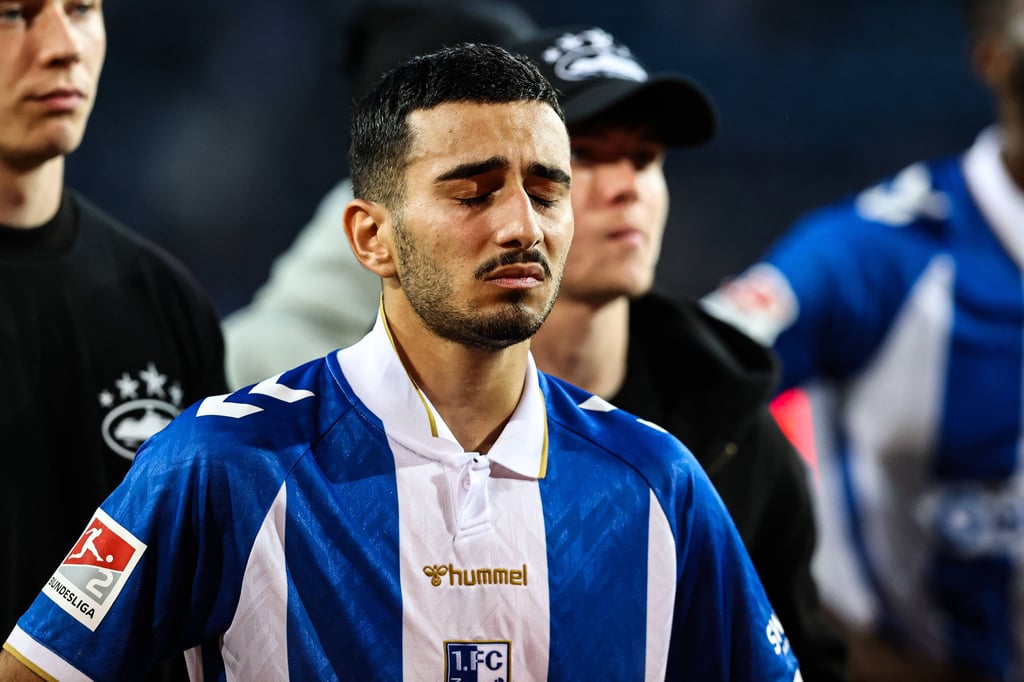 Livan Burcu nach der 0:5-Heimniederlage gegen Preußen Münster: Enttäuschung beim 1. FC Magdeburg.