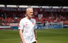 Bleibt Trainer Mark Zimmermann auch in der kommenden Saison Trainer des Halleschen FC?
