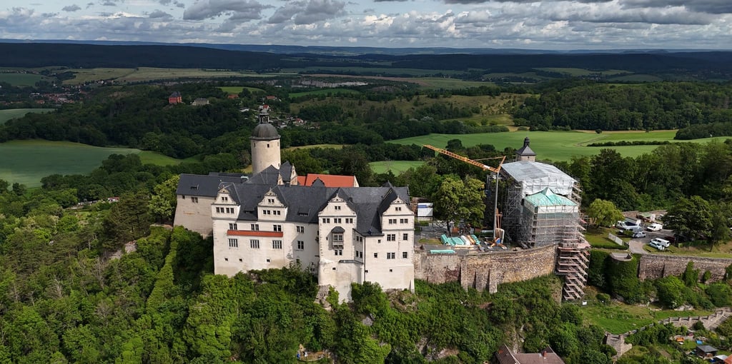 Vom 12. bis zum 15. Juni finden auf Burg Ranis wieder die Thüringer Literaturtage statt. (Archivbild)