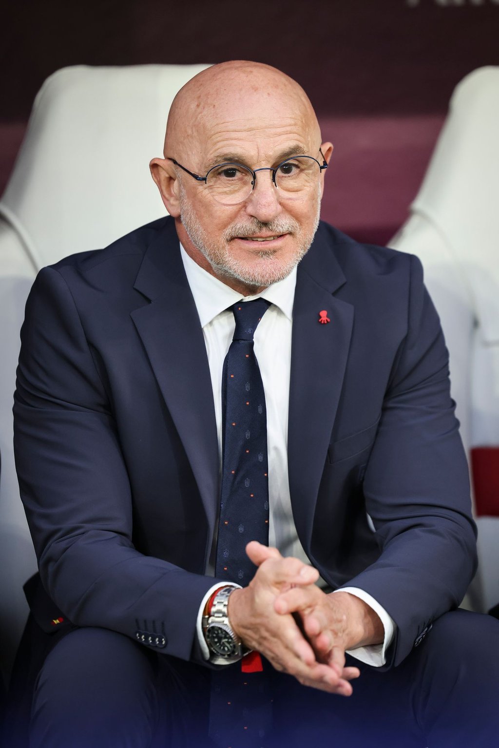 Voll des Lobes für Portugal-Star Cristiano Ronaldo: Spaniens Trainer Luis de la Fuente.