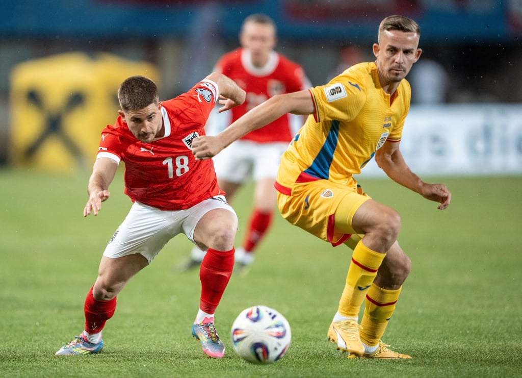 Österreich und Rumänien lieferten sich einen harten Fight in der WM-Qualifikation.
