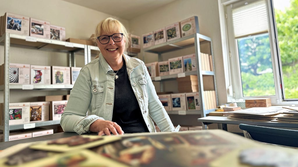 Im fünften Geschäftsjahr hat Rentnerin und Unternehmerin Heike Worel aus der Gemeinde Biederitz ihren Königsweg gefunden.