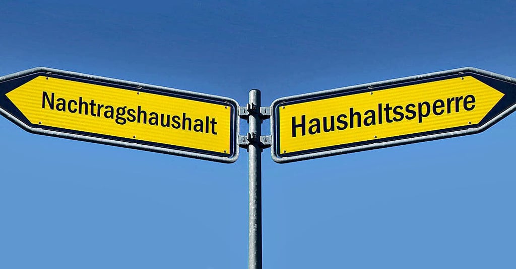 Landrat Martin Stichnoth (CDU) hat auf Anordnung des Landesverwaltungsamtes eine Haushaltssperre verhängt.