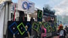 Mit der Tanzdemo der Freien Kulturkarawane in Erfurt will die freie Kulturszene für mehr Unterstützung werben.