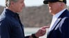Kaliforniens Gouverneur Gavin Newsom (l) ist ein profilierter Gegner Donald Trumps. (Archivbild)