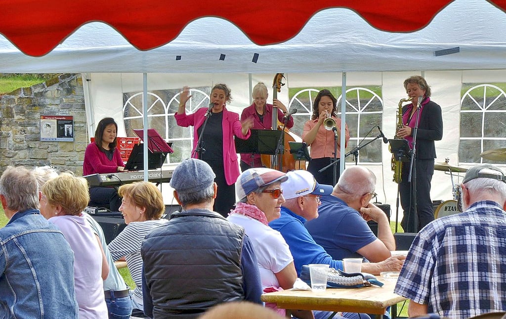 Fünf Frauen mit viel Musik im Blut: Alice im Dixieland.