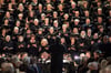 Die Kantoreien Halberstadt und Stendal sangen zum traditionellen Oratiorienkonzert der Domfestspiele in Halberstadts Dom unter anderem "Ein deutsches Requiem" von Johannes Brahms. 